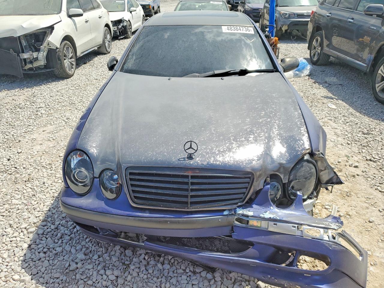 2002 Mercedes-benz Clk 320 Purple vin: WDBLJ65G62F194082