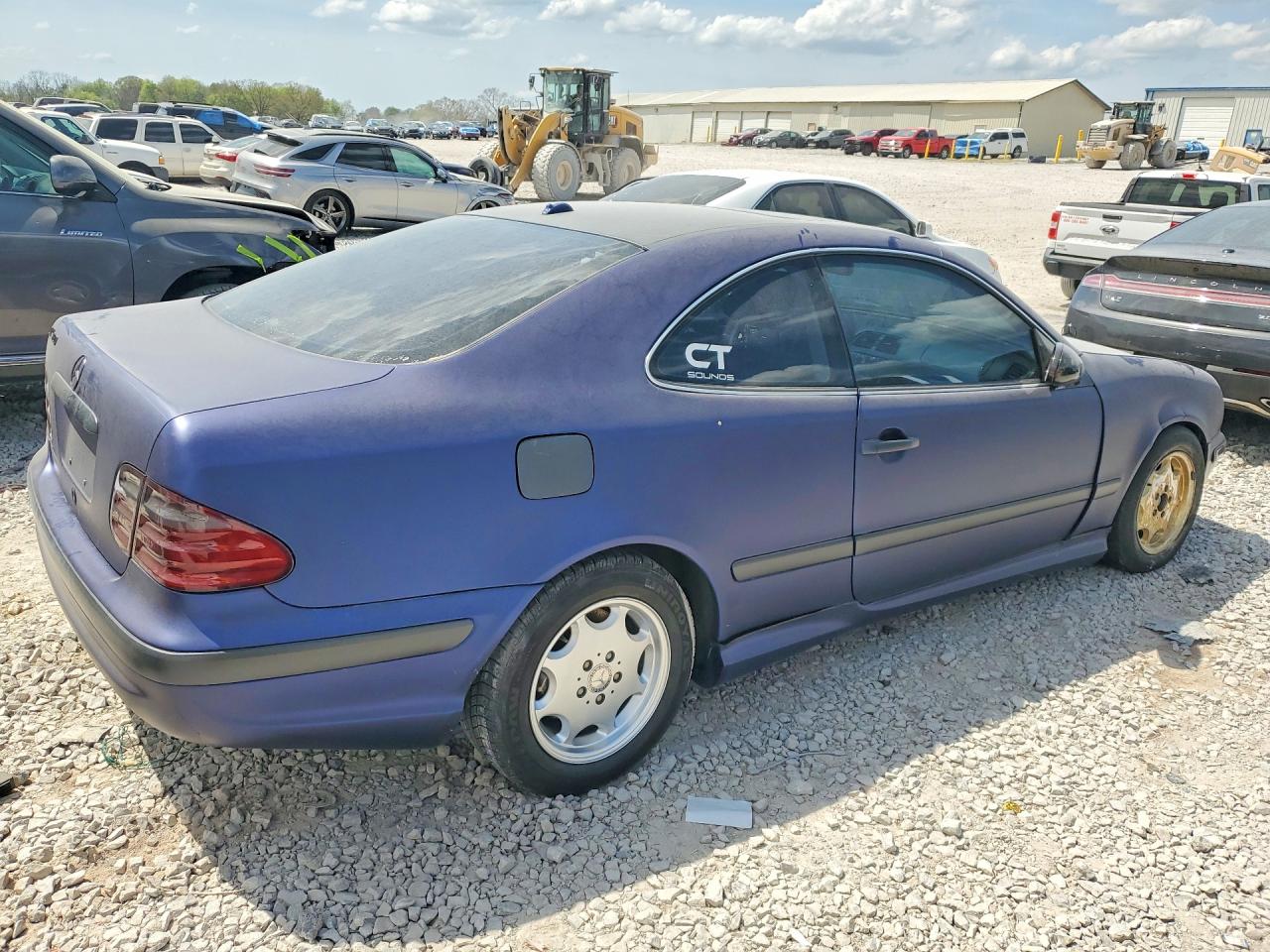 2002 Mercedes-benz Clk 320 Purple vin: WDBLJ65G62F194082