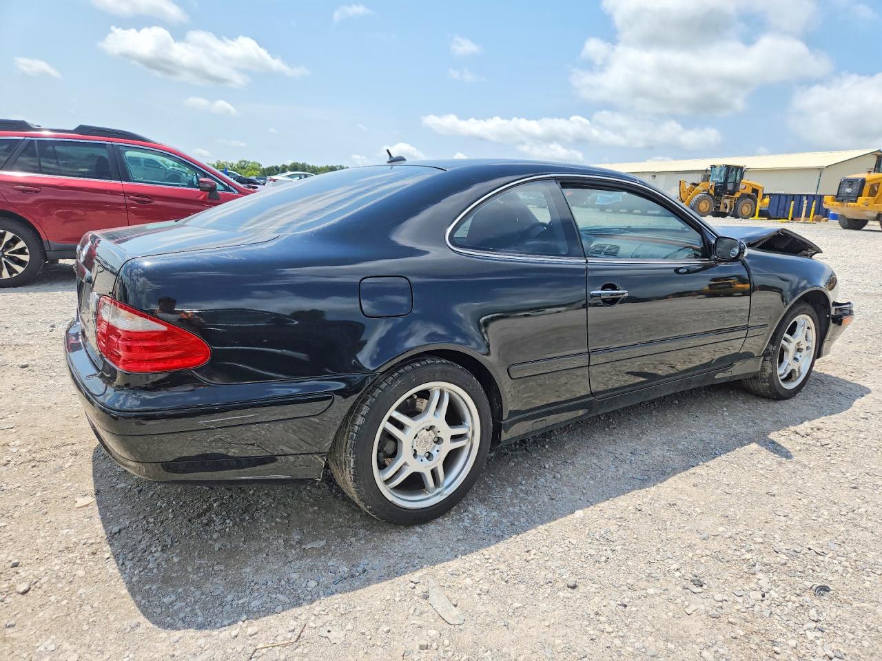 2002 Mercedes-benz Clk 320 Black vin: WDBLJ65G62F201726