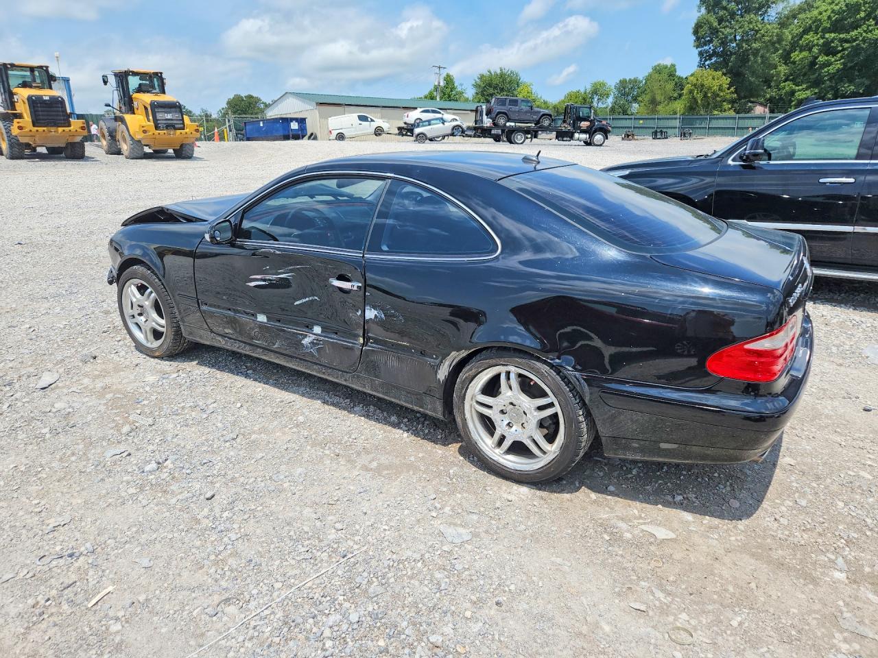 2002 Mercedes-benz Clk 320 Black vin: WDBLJ65G62F201726