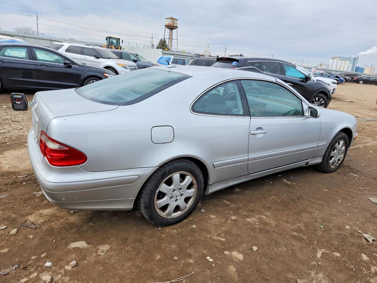 2002 Mercedes-benz Clk 320 Silver vin: WDBLJ65G62T125099