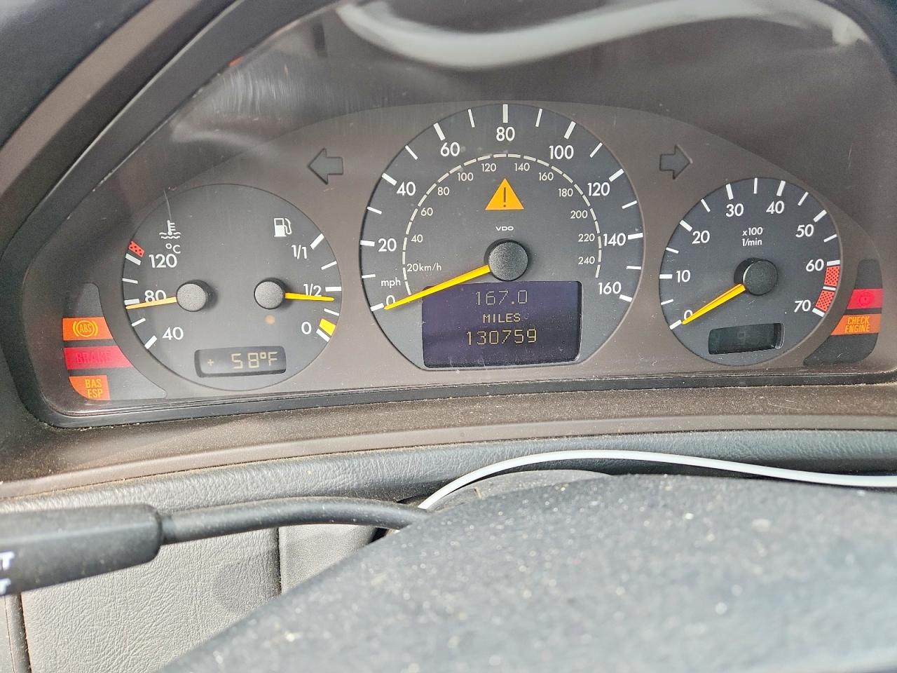 2002 Mercedes-benz Clk 320 Silver vin: WDBLJ65G62T125099
