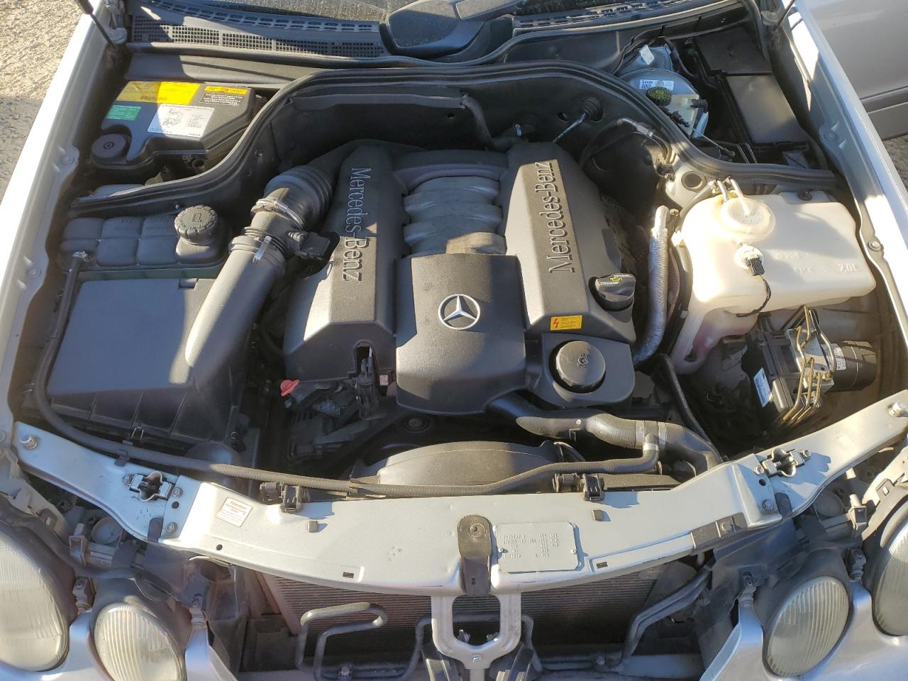 1998 Mercedes-benz Clk 320 Silver vin: WDBLJ65G6WF031048