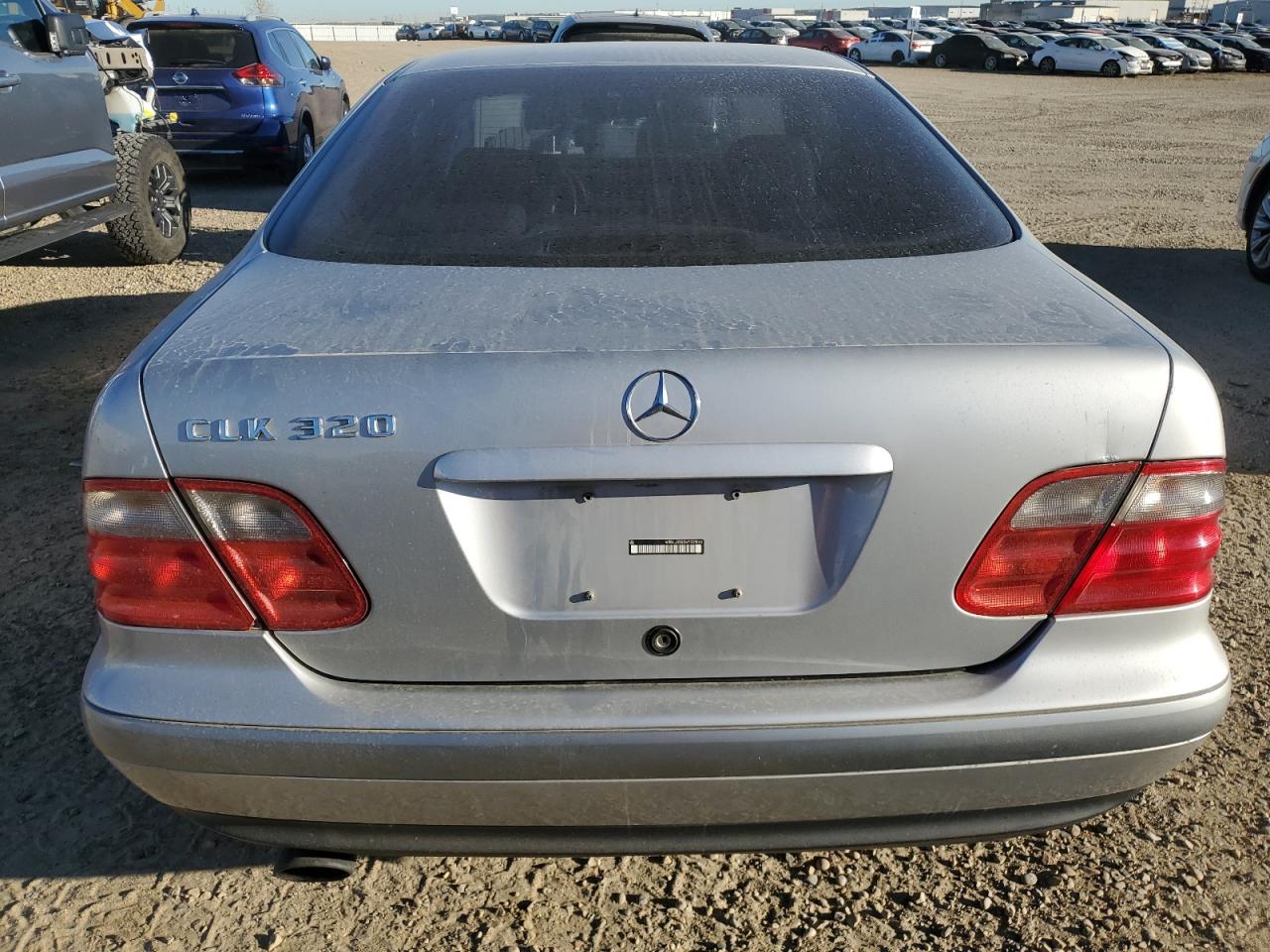 1998 Mercedes-benz Clk 320 Silver vin: WDBLJ65G6WF031048