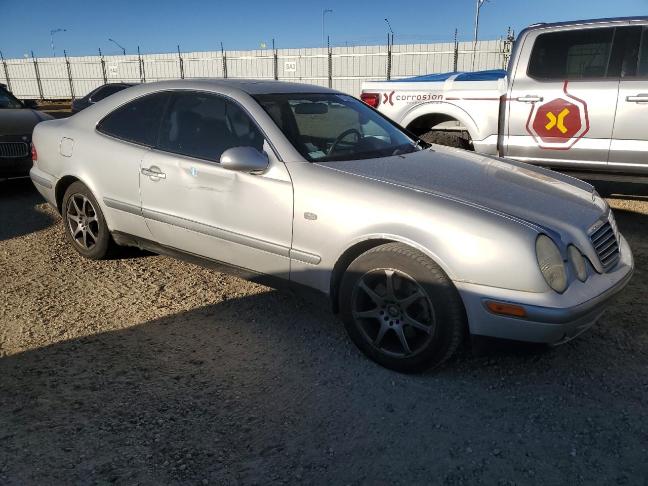 1998 Mercedes-benz Clk 320 Silver vin: WDBLJ65G6WF031048