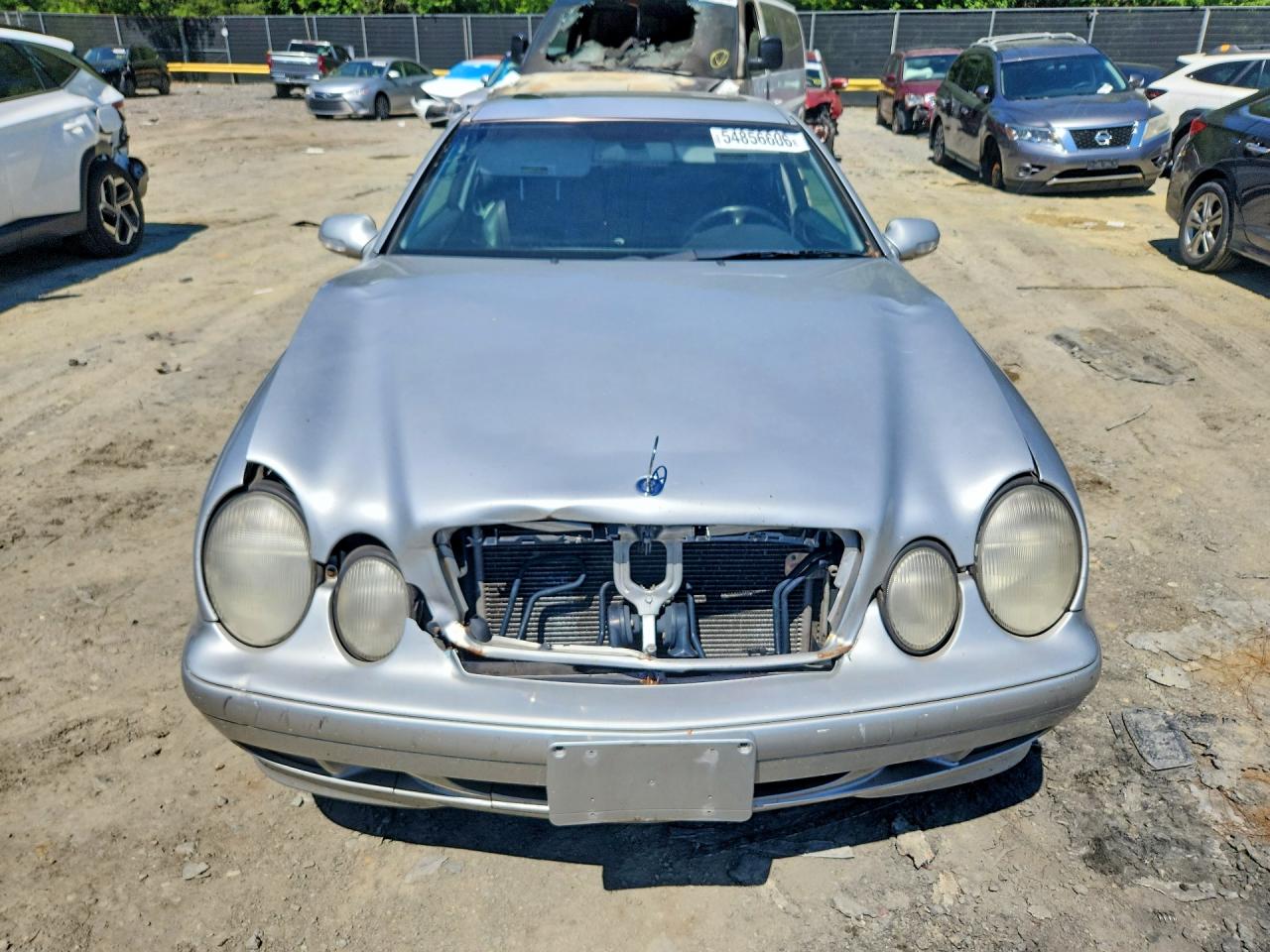 2002 Mercedes-benz Clk 320 Серебряный vin: WDBLJ65G72F198822