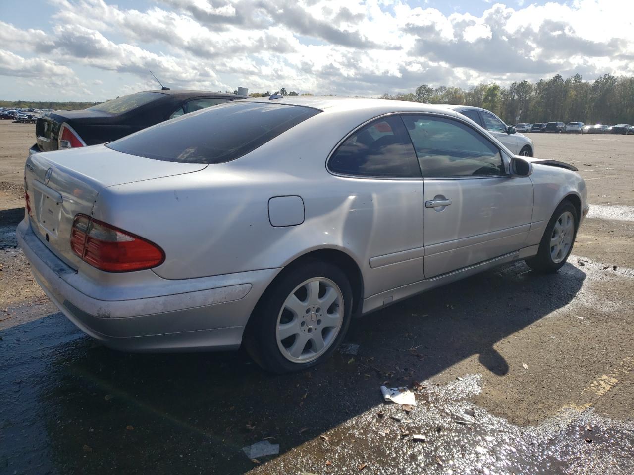 2002 Mercedes-benz Clk 320 Silver vin: WDBLJ65G72T118288