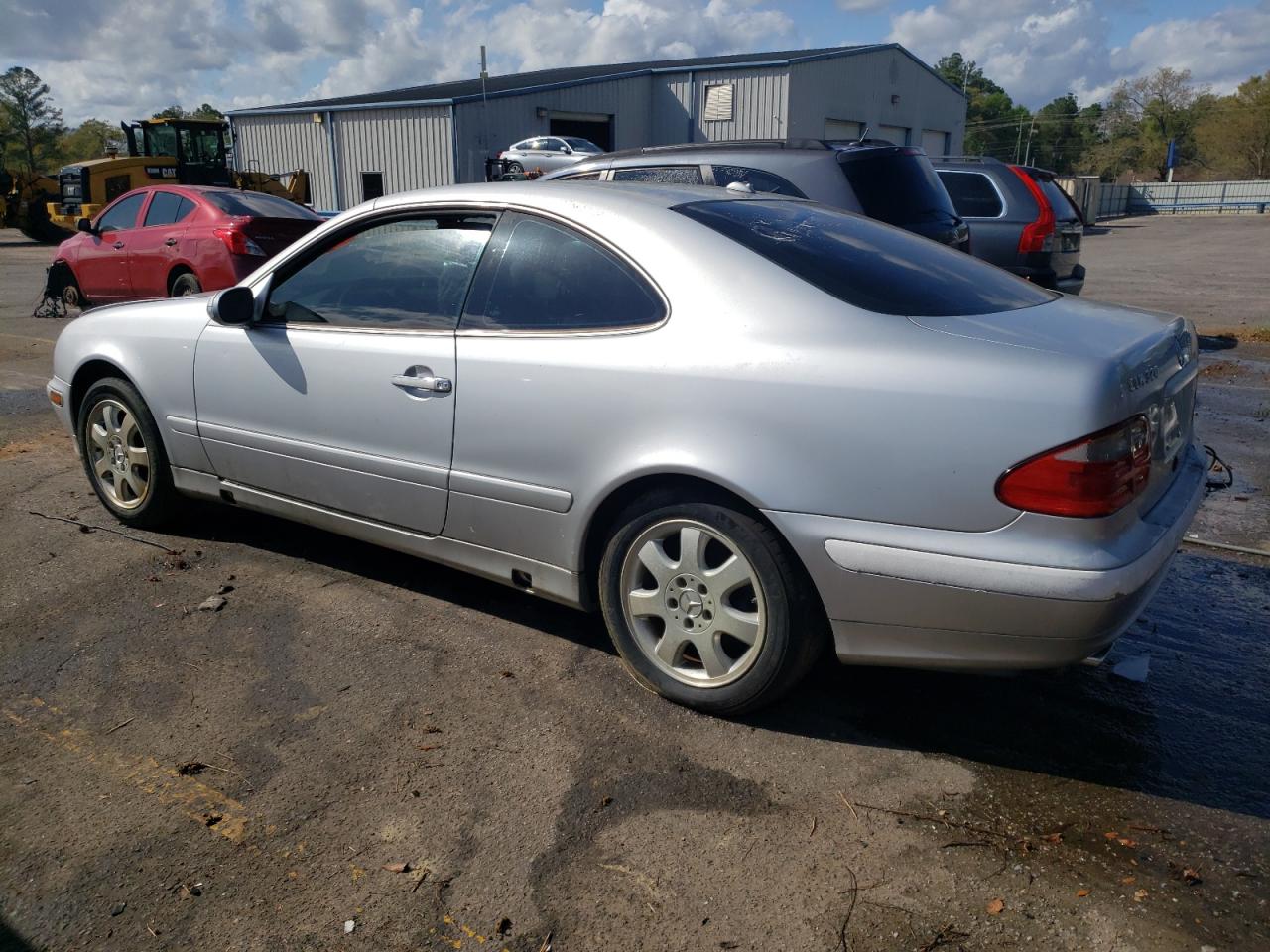 2002 Mercedes-benz Clk 320 Silver vin: WDBLJ65G72T118288