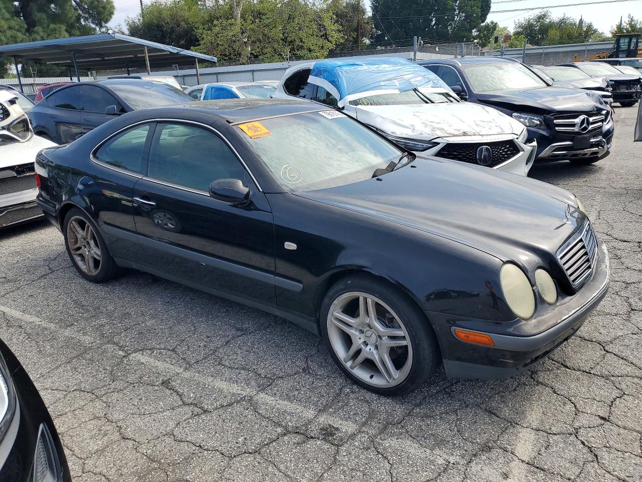 1999 Mercedes-benz Clk 320 Black vin: WDBLJ65G7XF086058