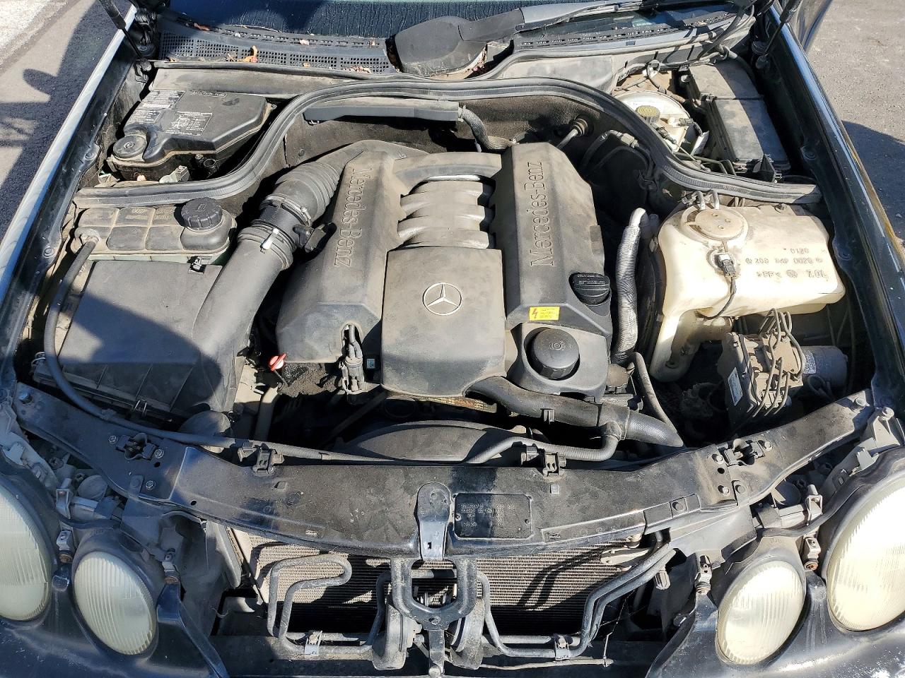 1999 Mercedes-benz Clk 320 Black vin: WDBLJ65G7XF086058