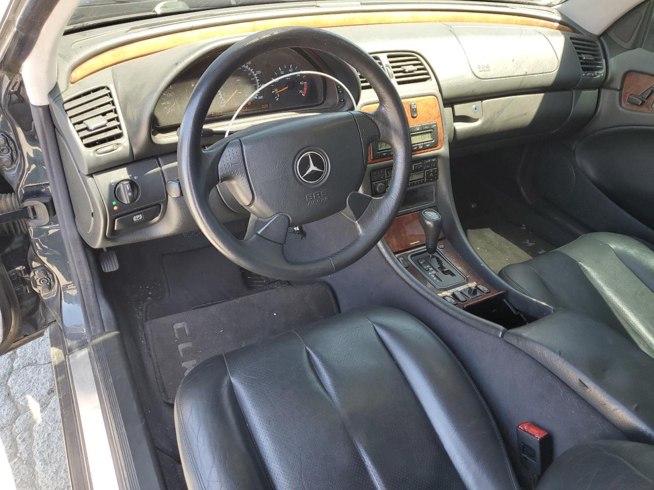 1998 Mercedes-benz Clk 320   Blue vin: WDBLJ65G8WF021251