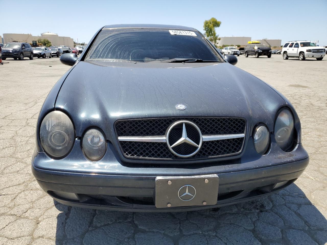 1998 Mercedes-benz Clk 320   Blue vin: WDBLJ65G8WF021251