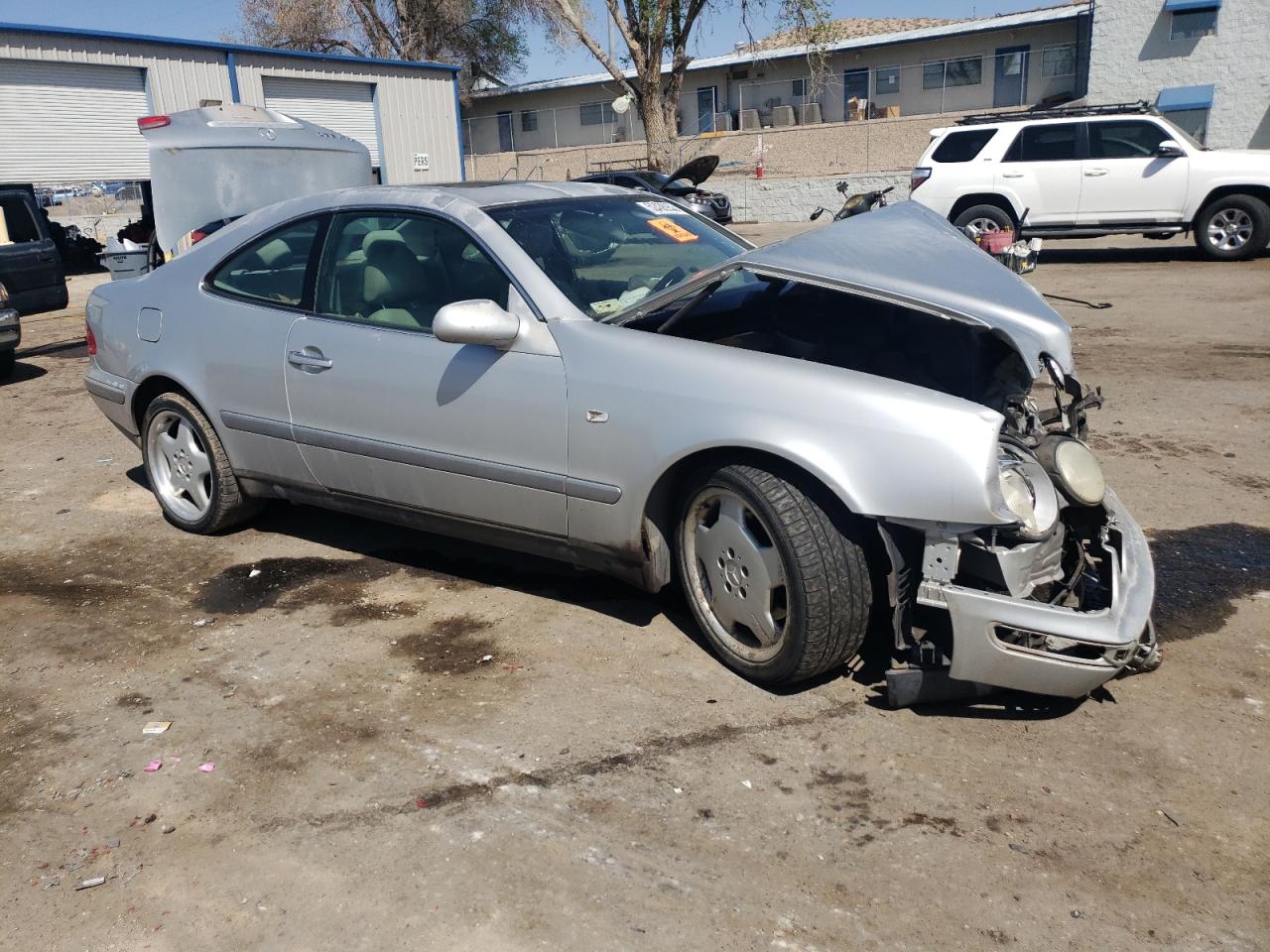 1998 Mercedes-benz Clk 320 Silver vin: WDBLJ65G8WF034663