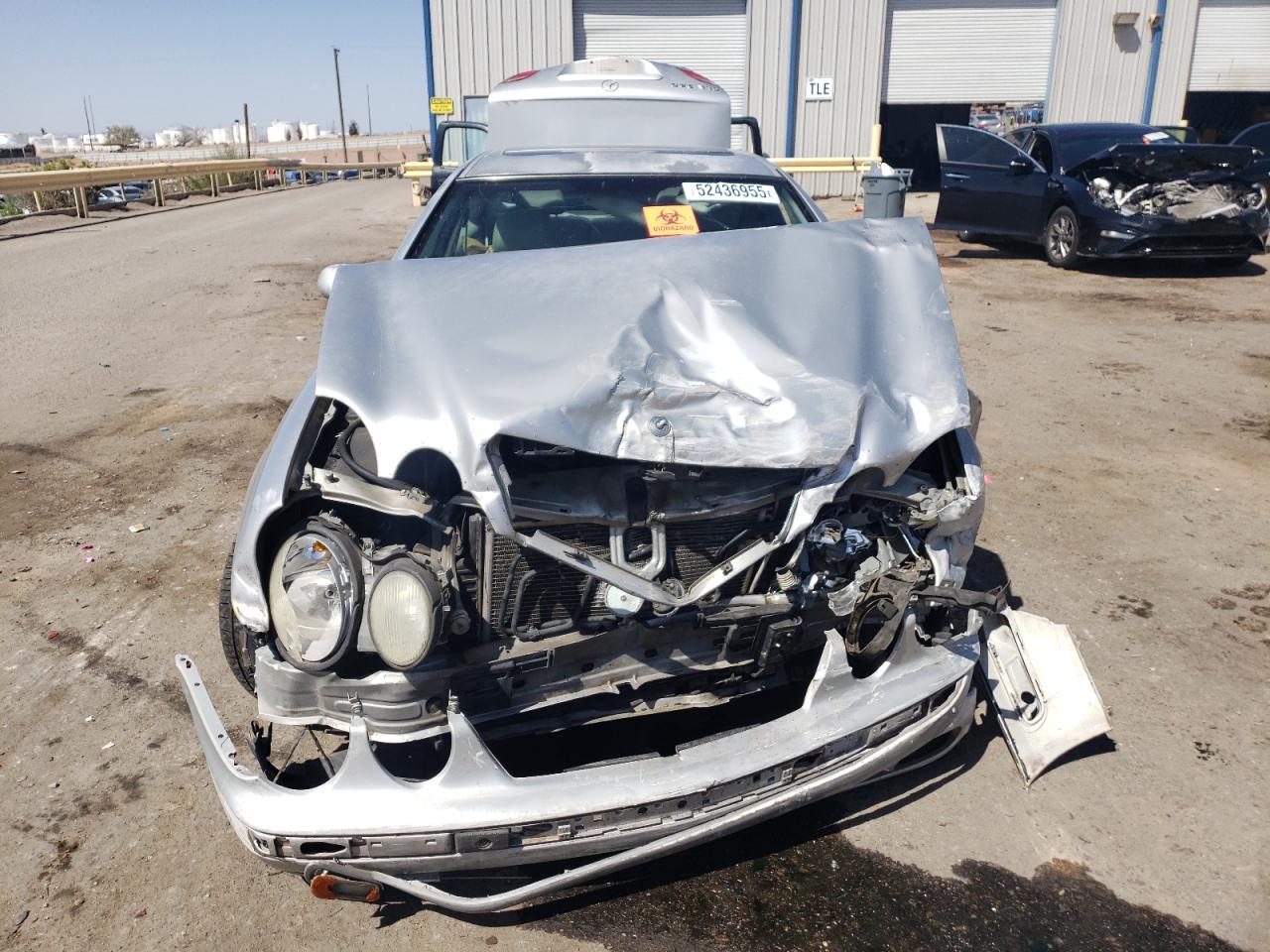 1998 Mercedes-benz Clk 320 Silver vin: WDBLJ65G8WF034663