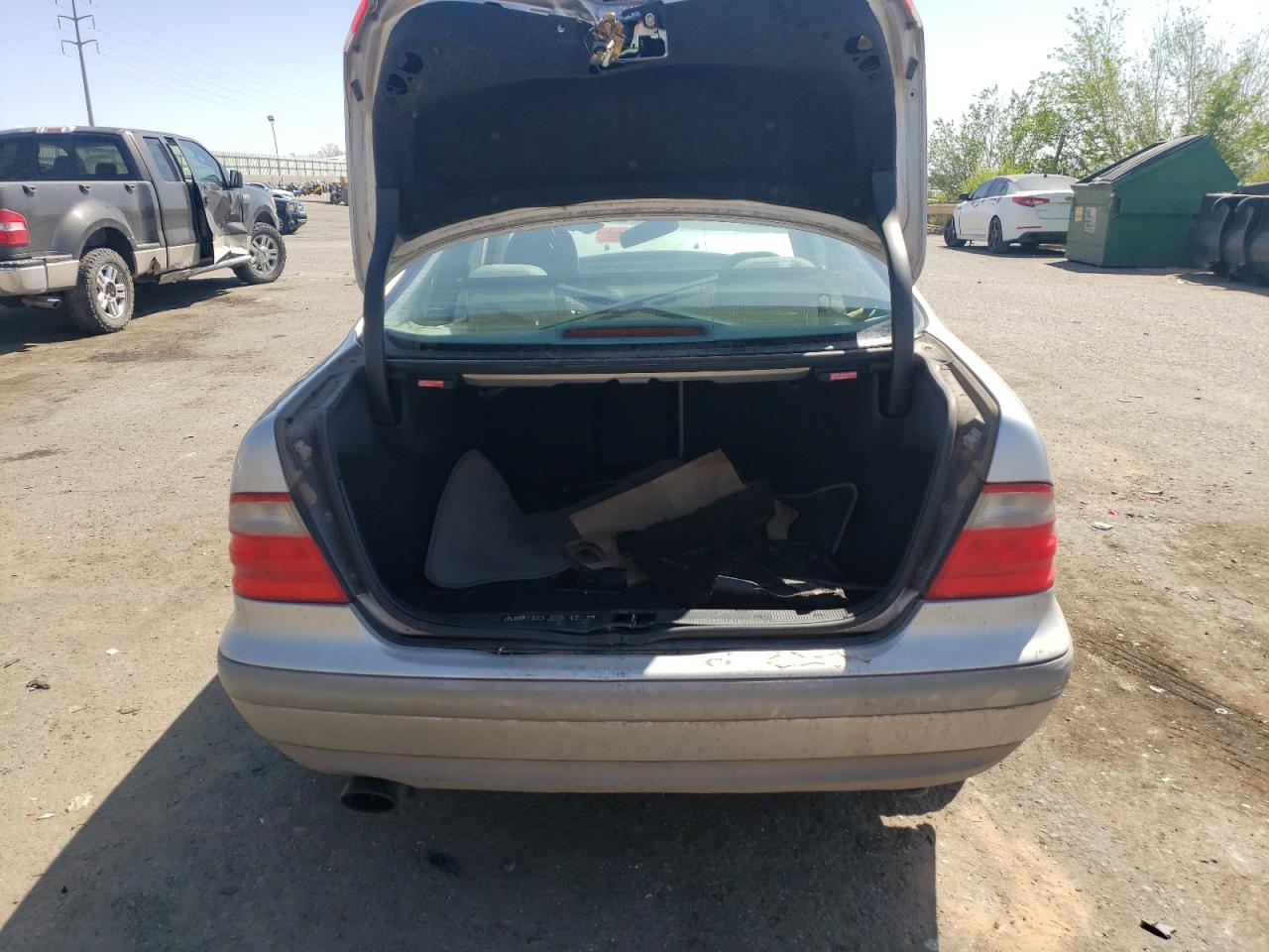 1998 Mercedes-benz Clk 320 Silver vin: WDBLJ65G8WF034663