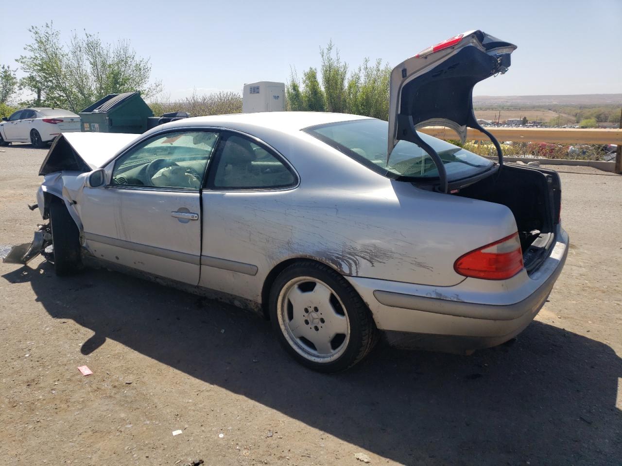 1998 Mercedes-benz Clk 320 Silver vin: WDBLJ65G8WF034663