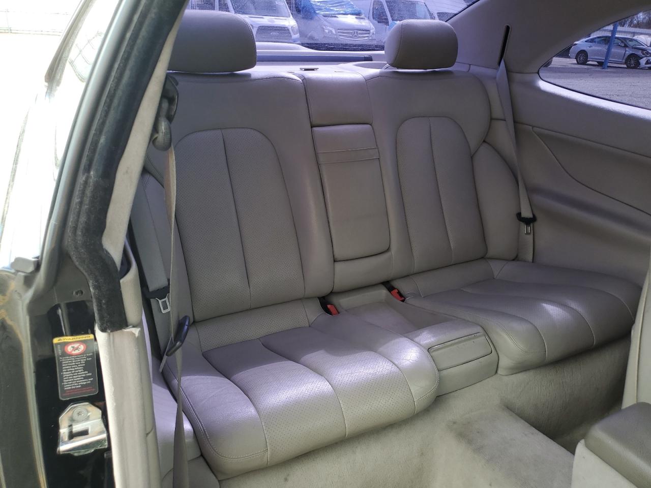 2002 Mercedes-benz Clk 320 Black vin: WDBLJ65G92F198546
