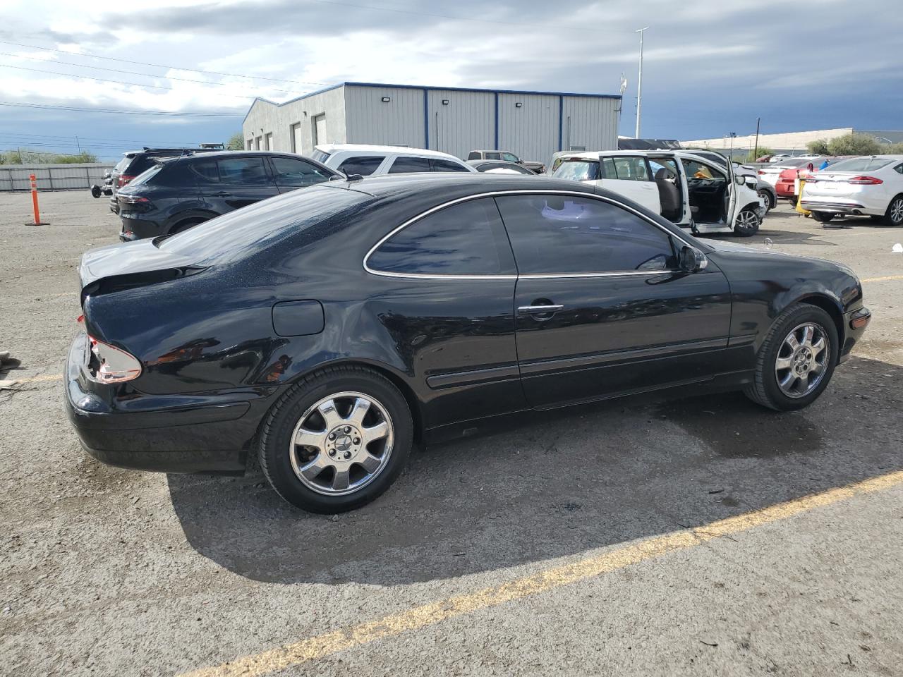 2002 Mercedes-benz Clk 320 Black vin: WDBLJ65G92F198546