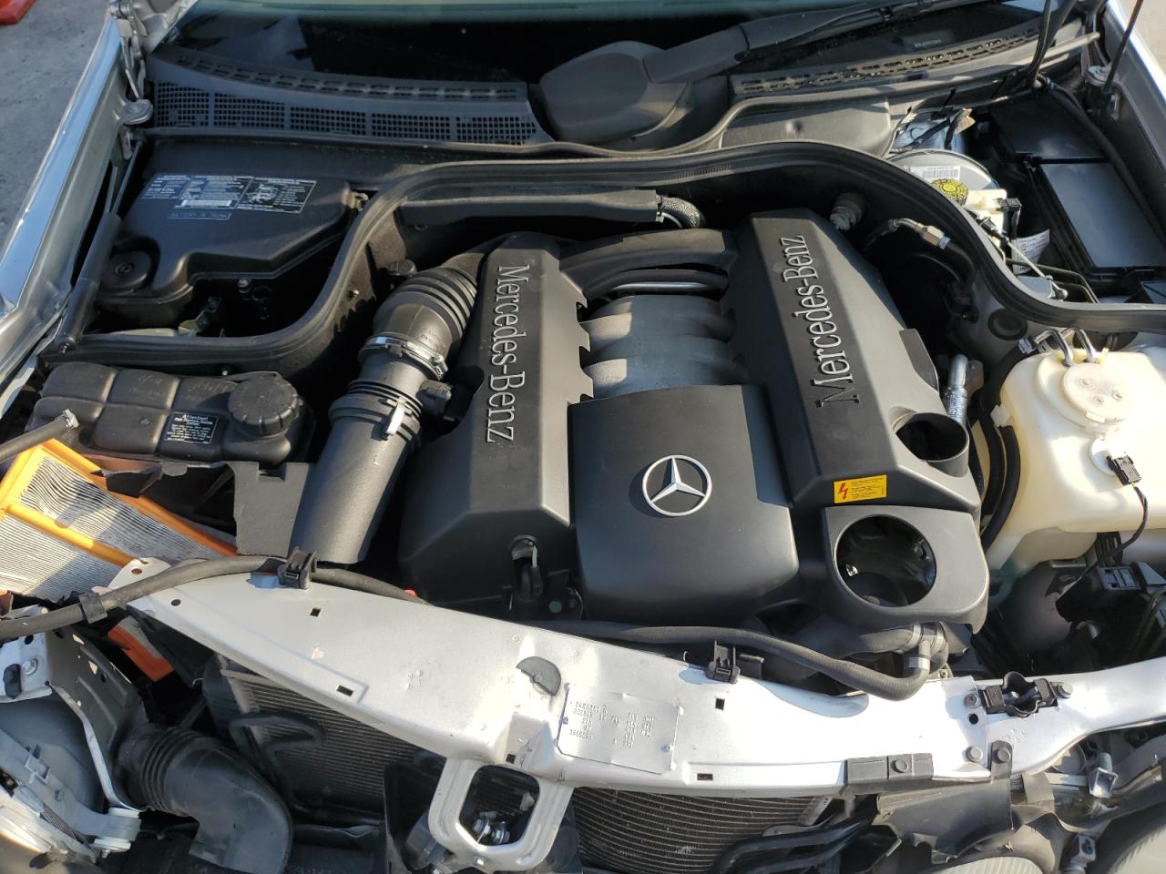 2002 Mercedes-benz Clk 320 Silver vin: WDBLJ65G92F200425