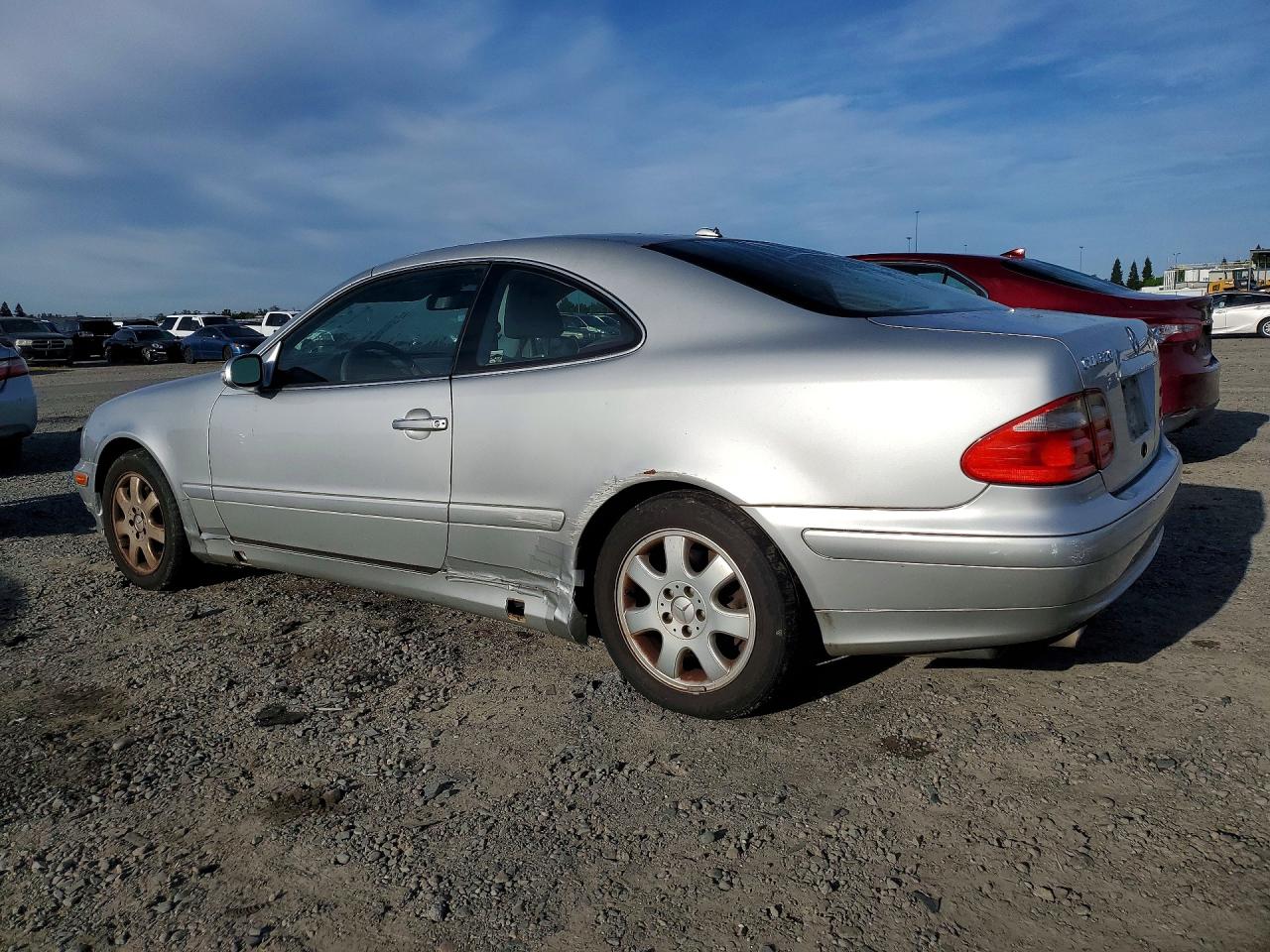2000 Mercedes-benz Clk 320 Silver vin: WDBLJ65GXYF157240