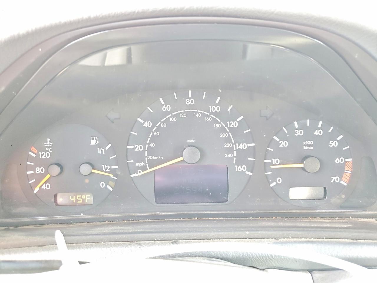 2000 Mercedes-benz Clk 320 Silver vin: WDBLJ65GXYF157240