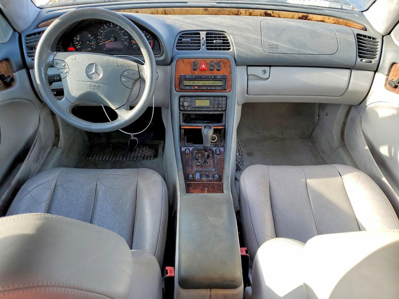 2000 Mercedes-benz Clk 320 Silver vin: WDBLJ65GXYF157240