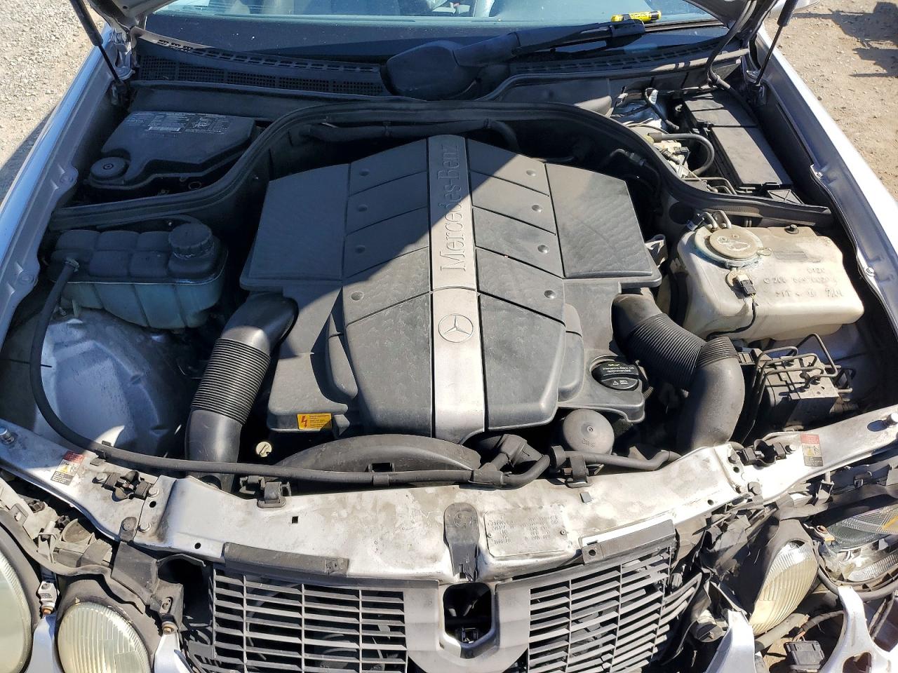 2002 Mercedes-benz Clk 430 Silver vin: WDBLJ70G02F199193