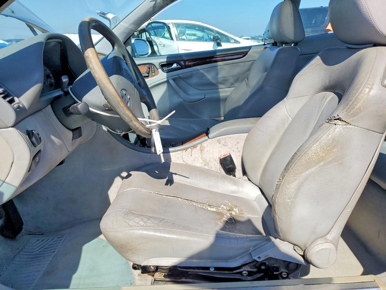 2002 Mercedes-benz Clk 430 Silver vin: WDBLJ70G02F199193