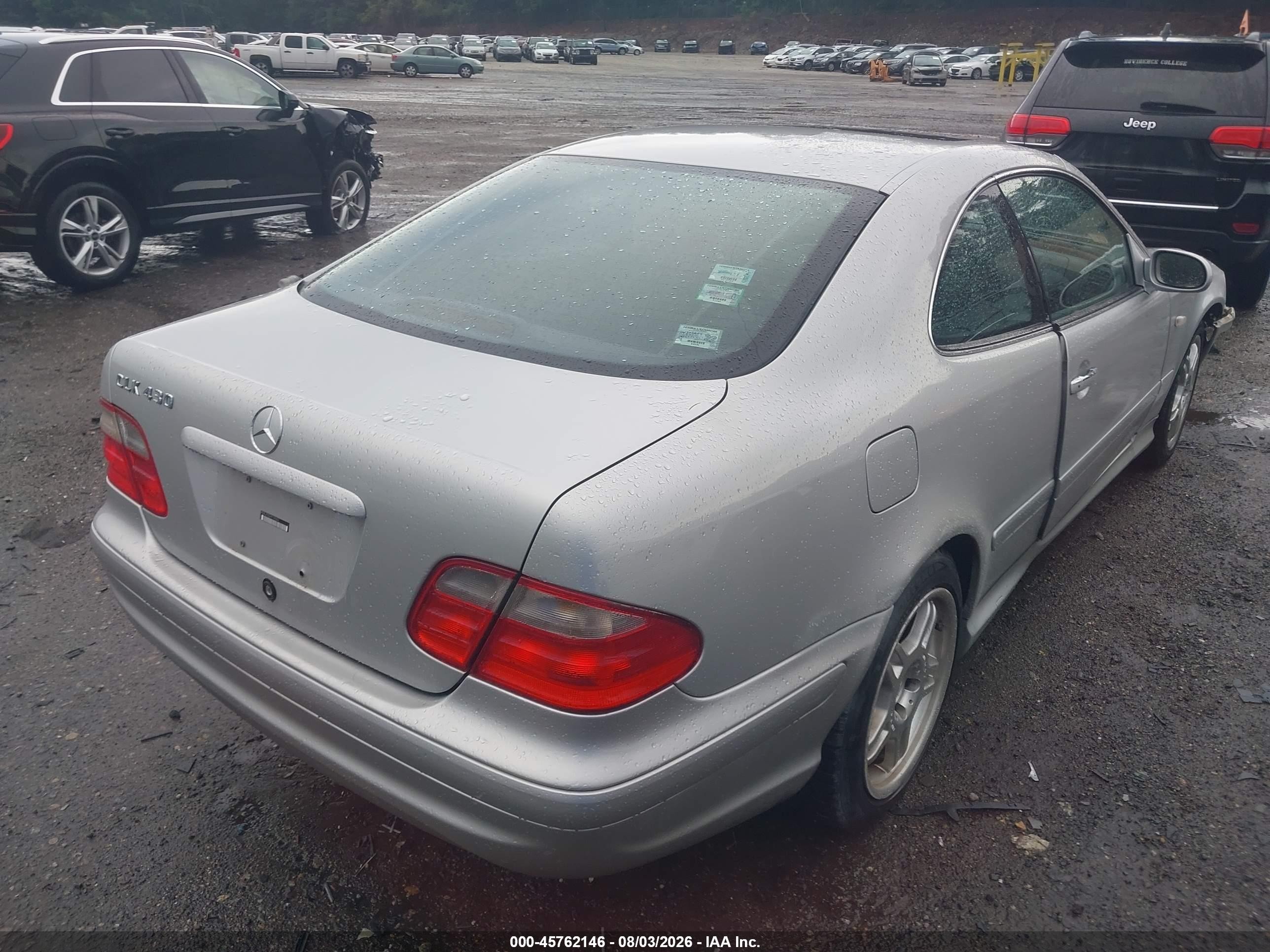 1999 Mercedes-benz Clk 430   Серебряный vin: WDBLJ70G0XF105322