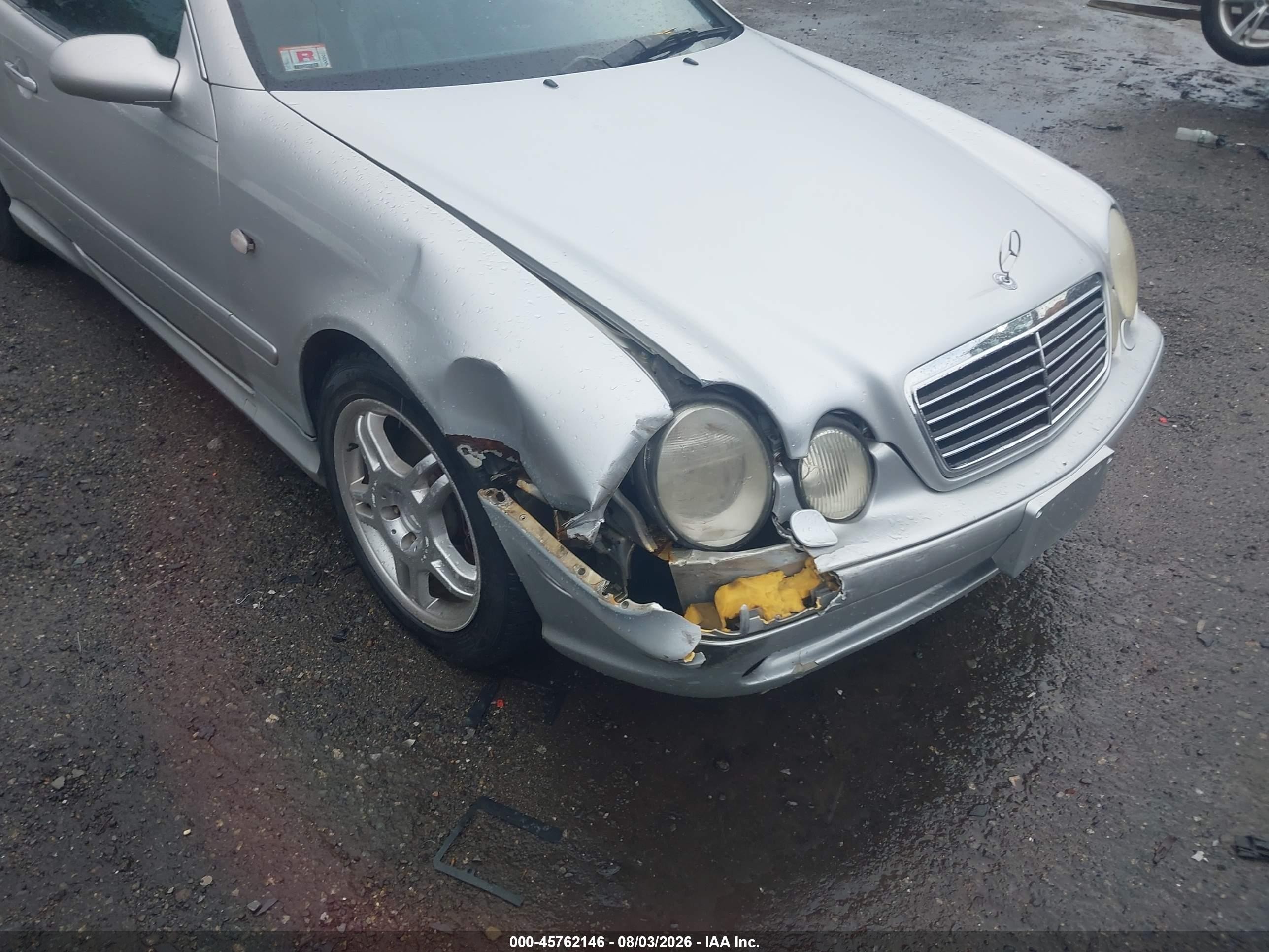 1999 Mercedes-benz Clk 430   Серебряный vin: WDBLJ70G0XF105322