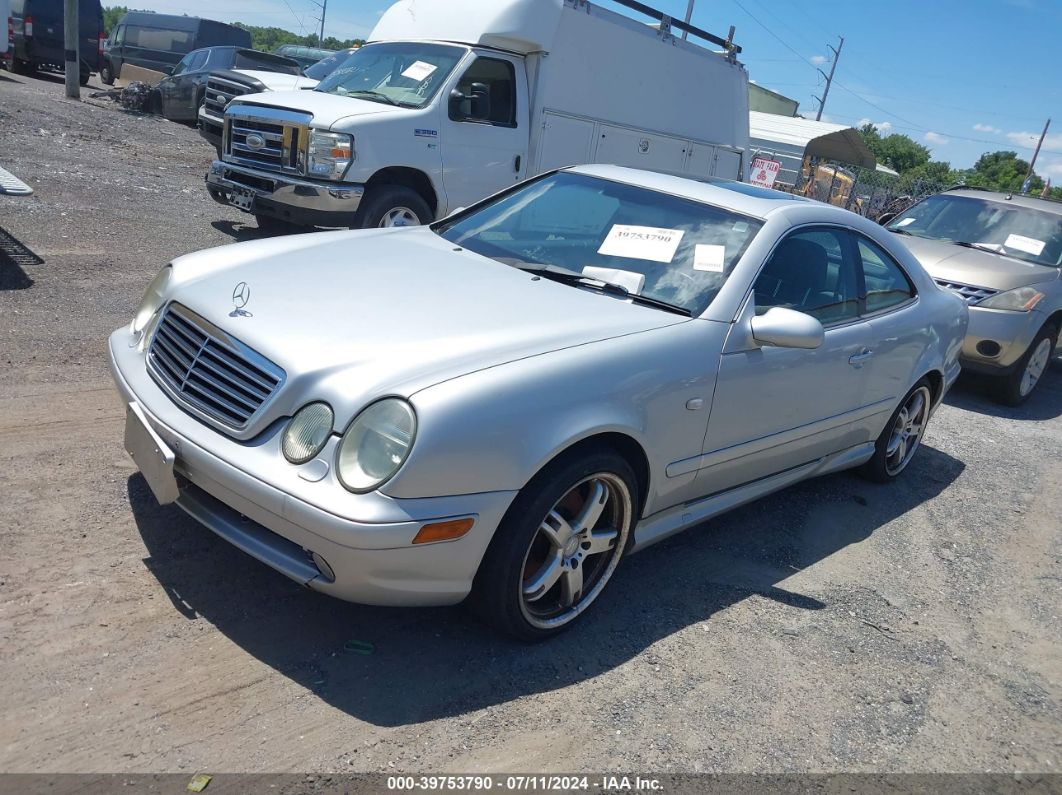 1999 Mercedes-benz Clk 430   Gray vin: WDBLJ70G1XF068054