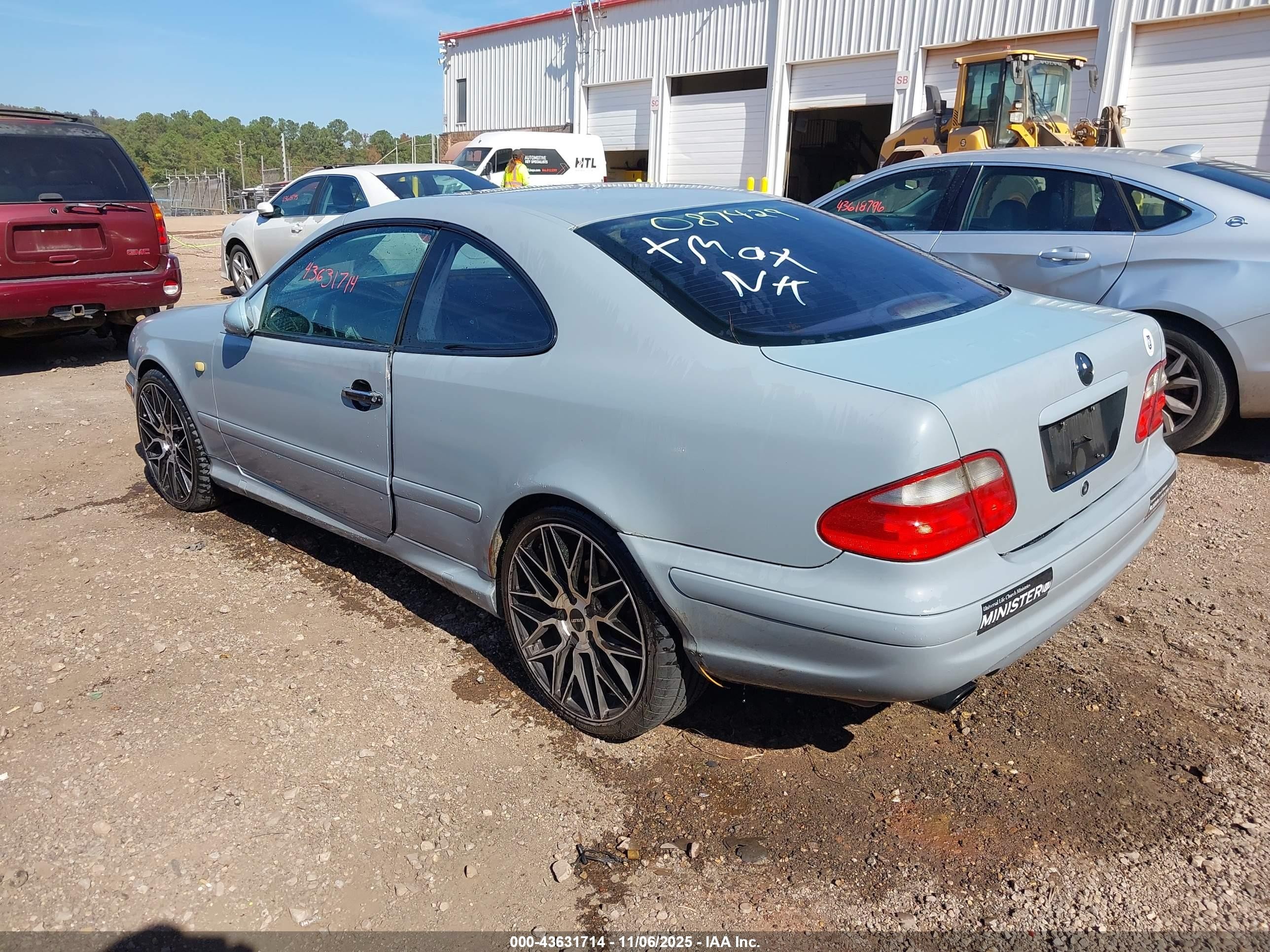 1999 Mercedes-benz Clk 430   Blue vin: WDBLJ70G3XF087429