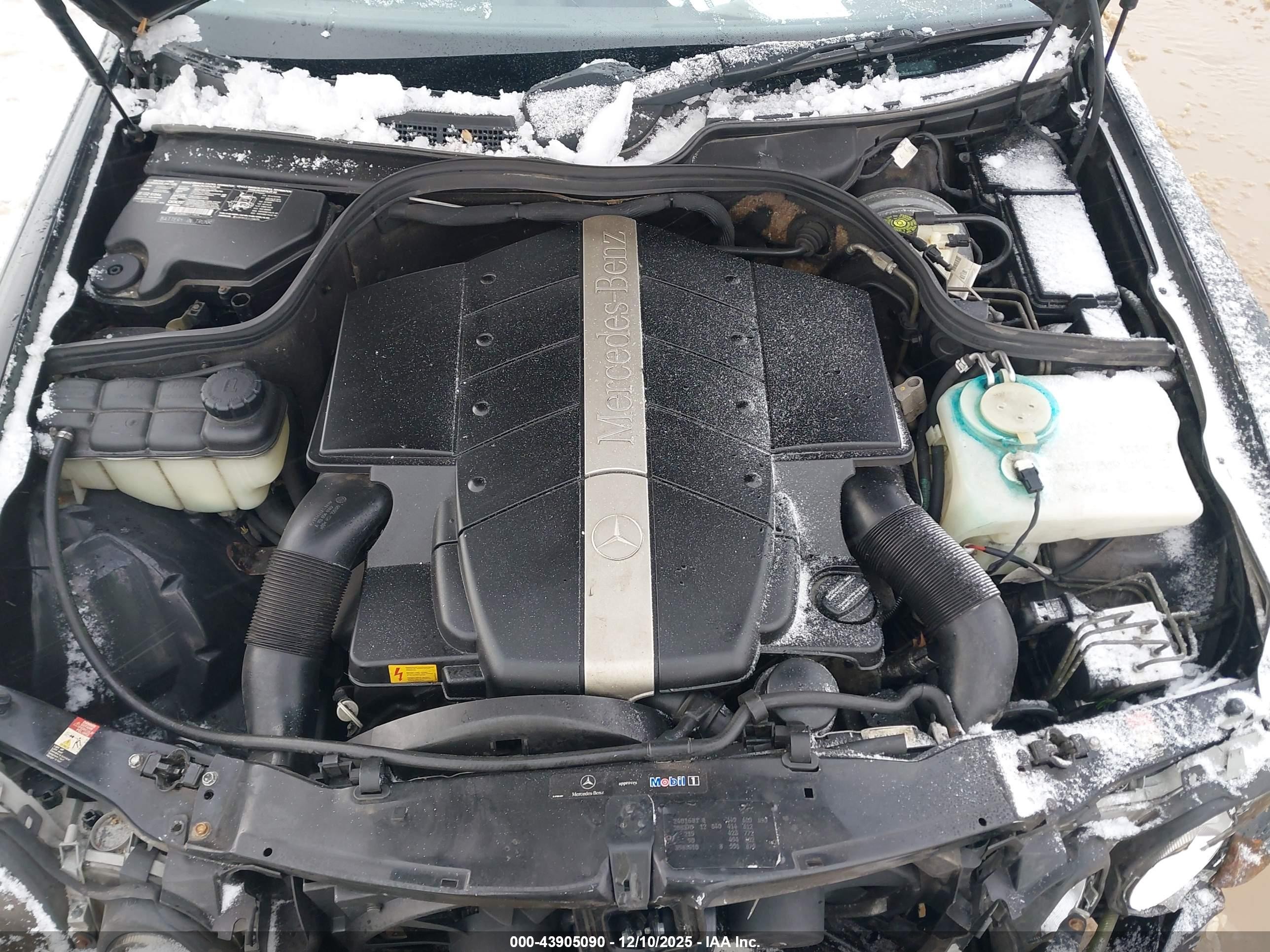 2002 Mercedes-benz Clk 430   Black vin: WDBLJ70G52F201746
