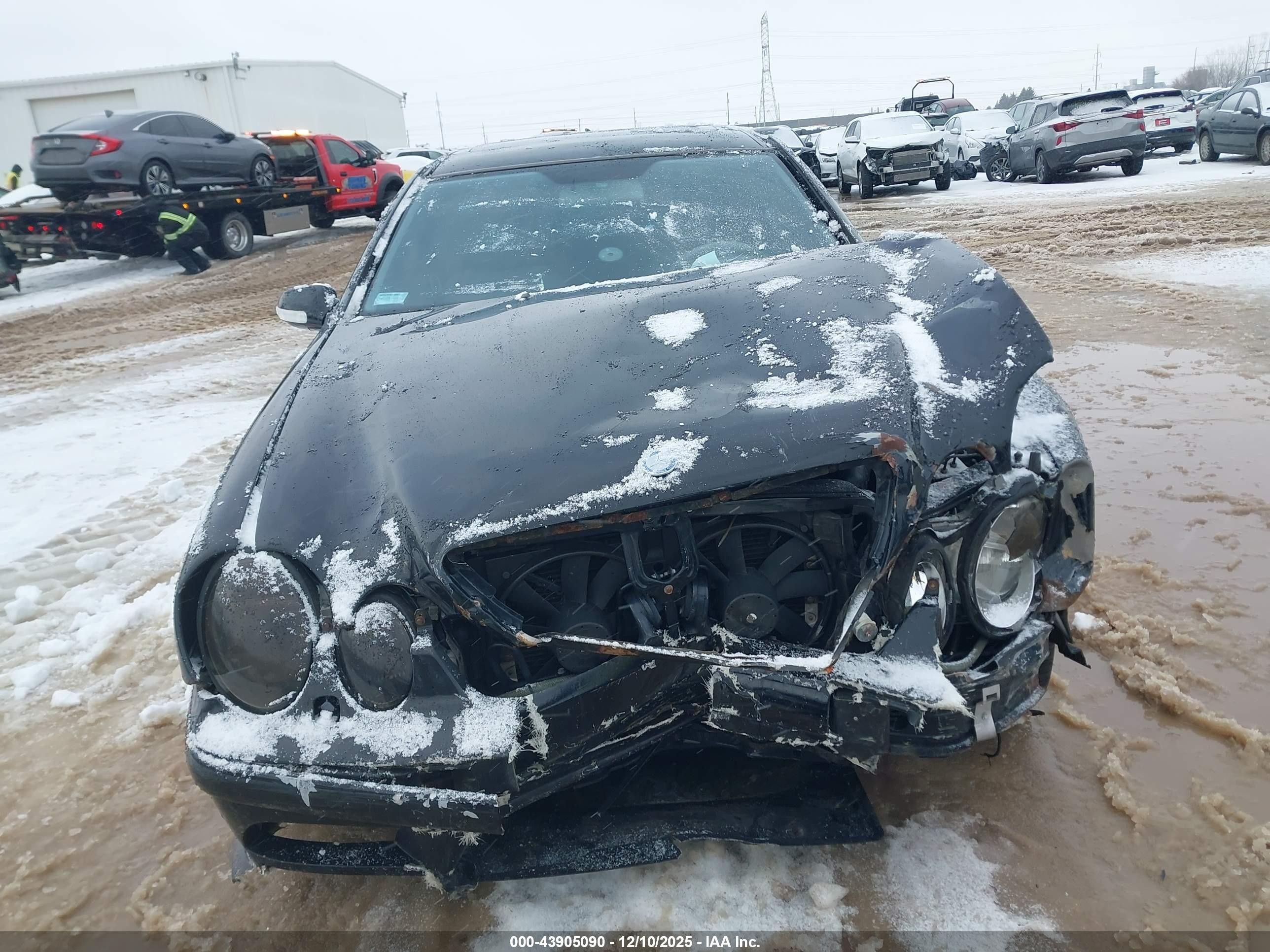 2002 Mercedes-benz Clk 430   Black vin: WDBLJ70G52F201746