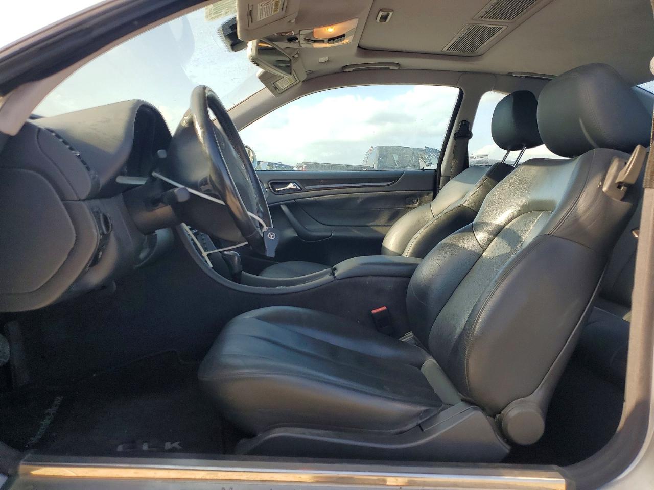 2002 Mercedes-benz Clk 430 Silver vin: WDBLJ70G52T094750