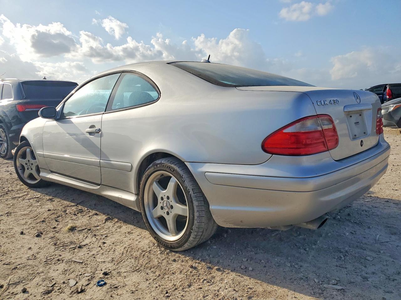 2002 Mercedes-benz Clk 430 Silver vin: WDBLJ70G52T094750