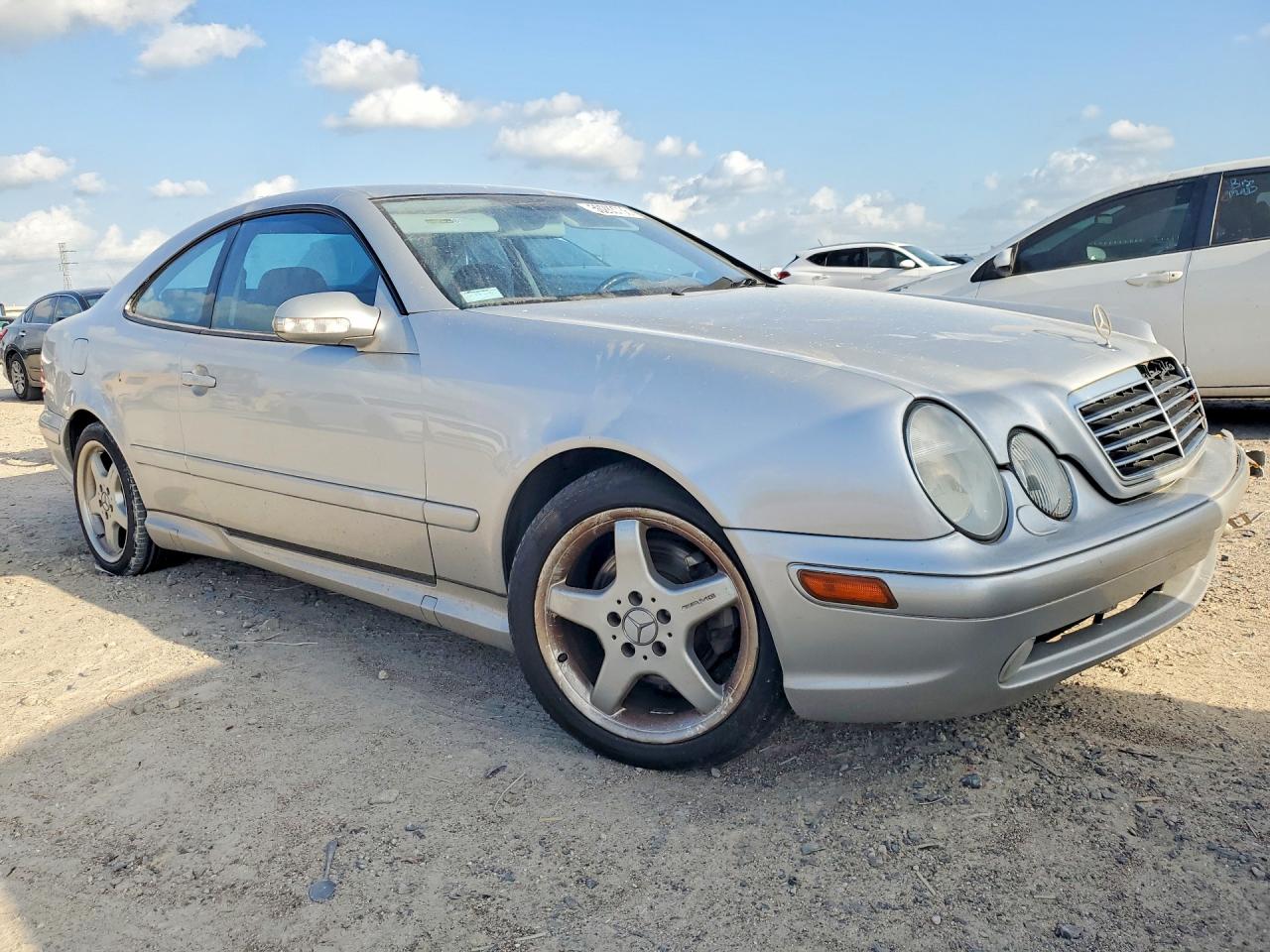 2002 Mercedes-benz Clk 430 Silver vin: WDBLJ70G52T094750