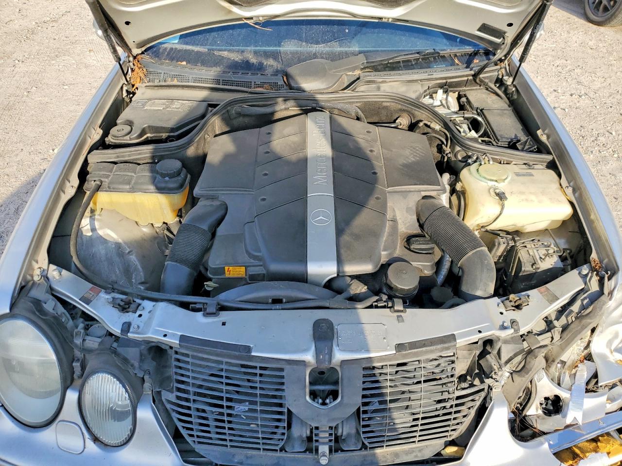 2002 Mercedes-benz Clk 430 Silver vin: WDBLJ70G52T094750