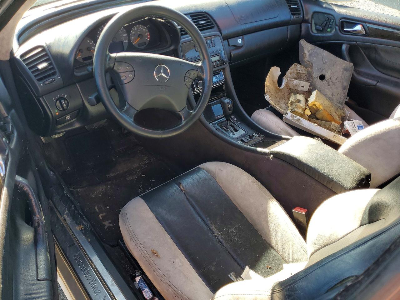 2002 Mercedes-benz Clk 430 Silver vin: WDBLJ70G52T108694