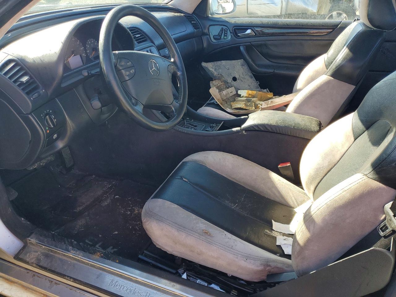 2002 Mercedes-benz Clk 430 Silver vin: WDBLJ70G52T108694