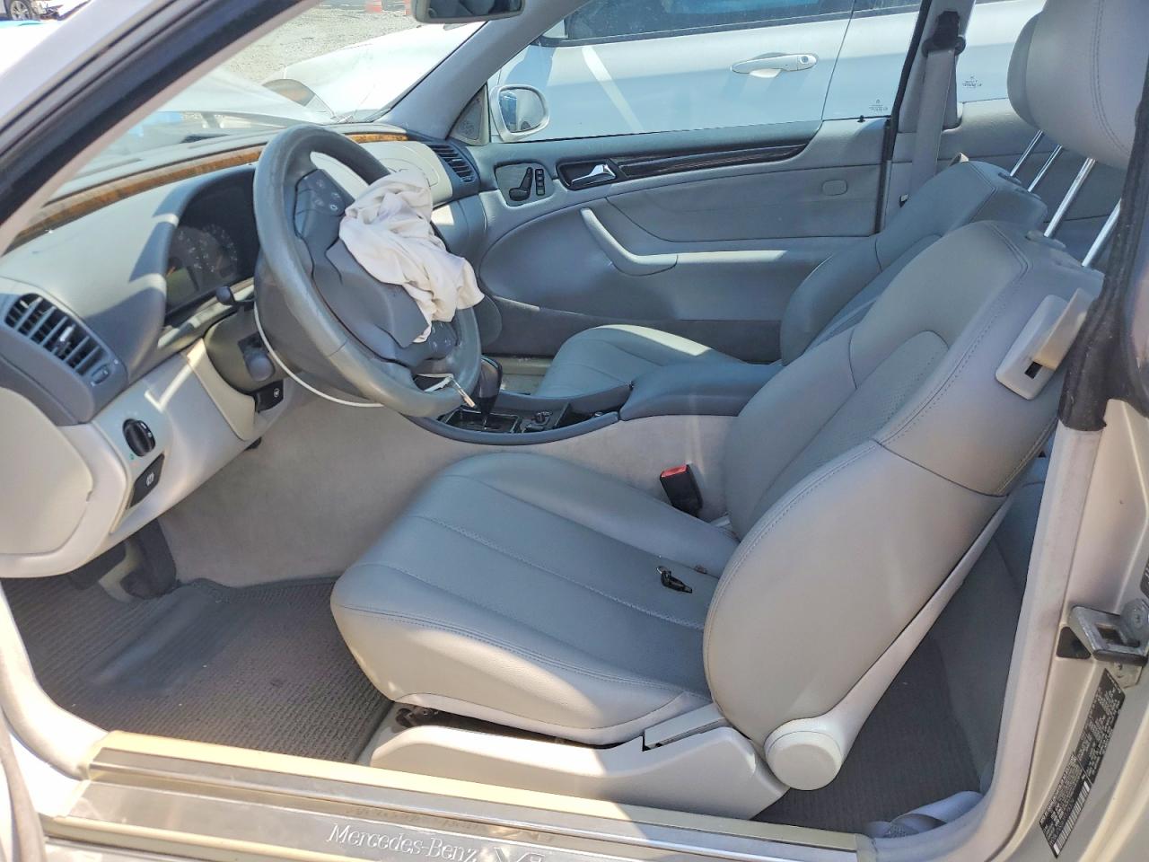 2001 Mercedes-benz Clk 430 Silver vin: WDBLJ70G61F175379