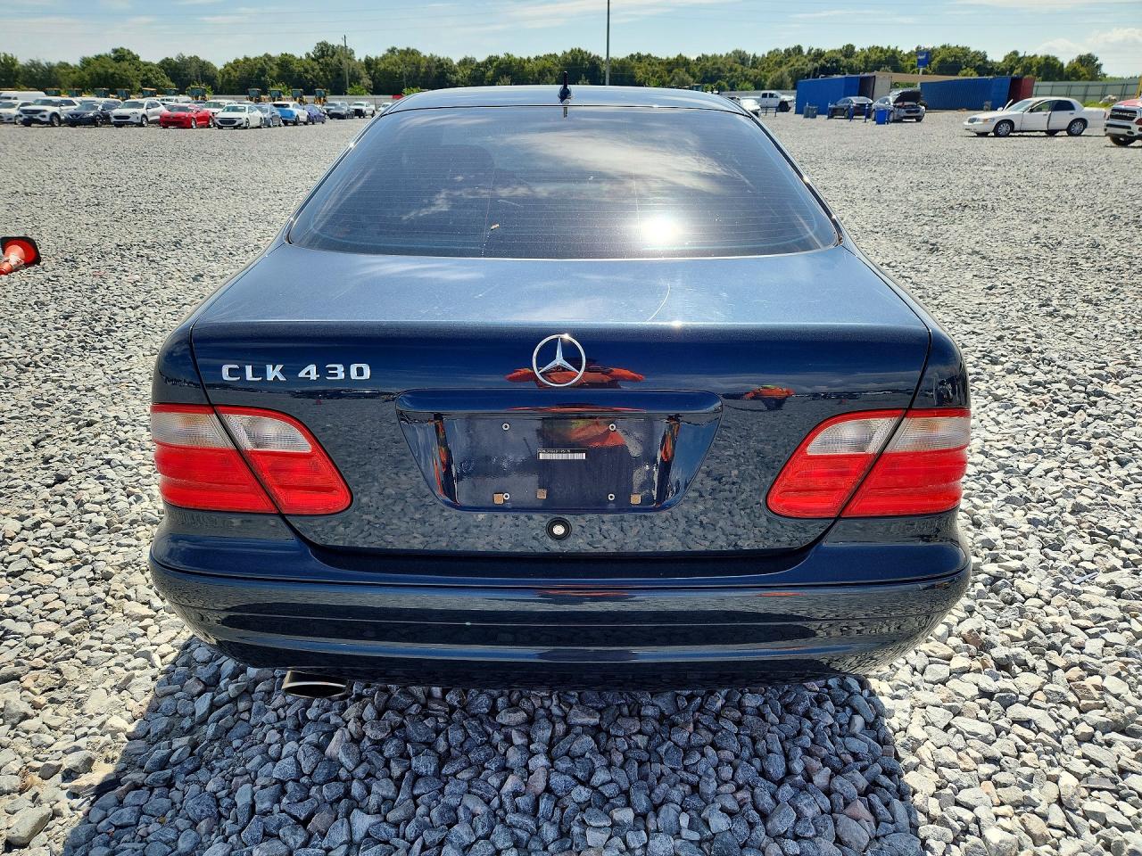 2002 Mercedes-benz Clk 430 Blue vin: WDBLJ70G62F195178