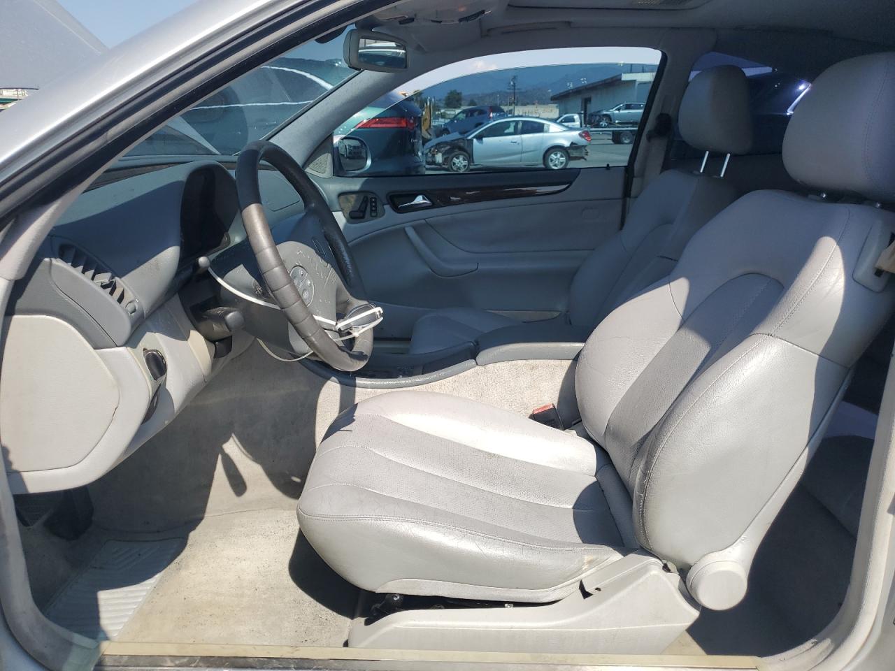 2002 Mercedes-benz Clk 430 Silver vin: WDBLJ70G72F193584