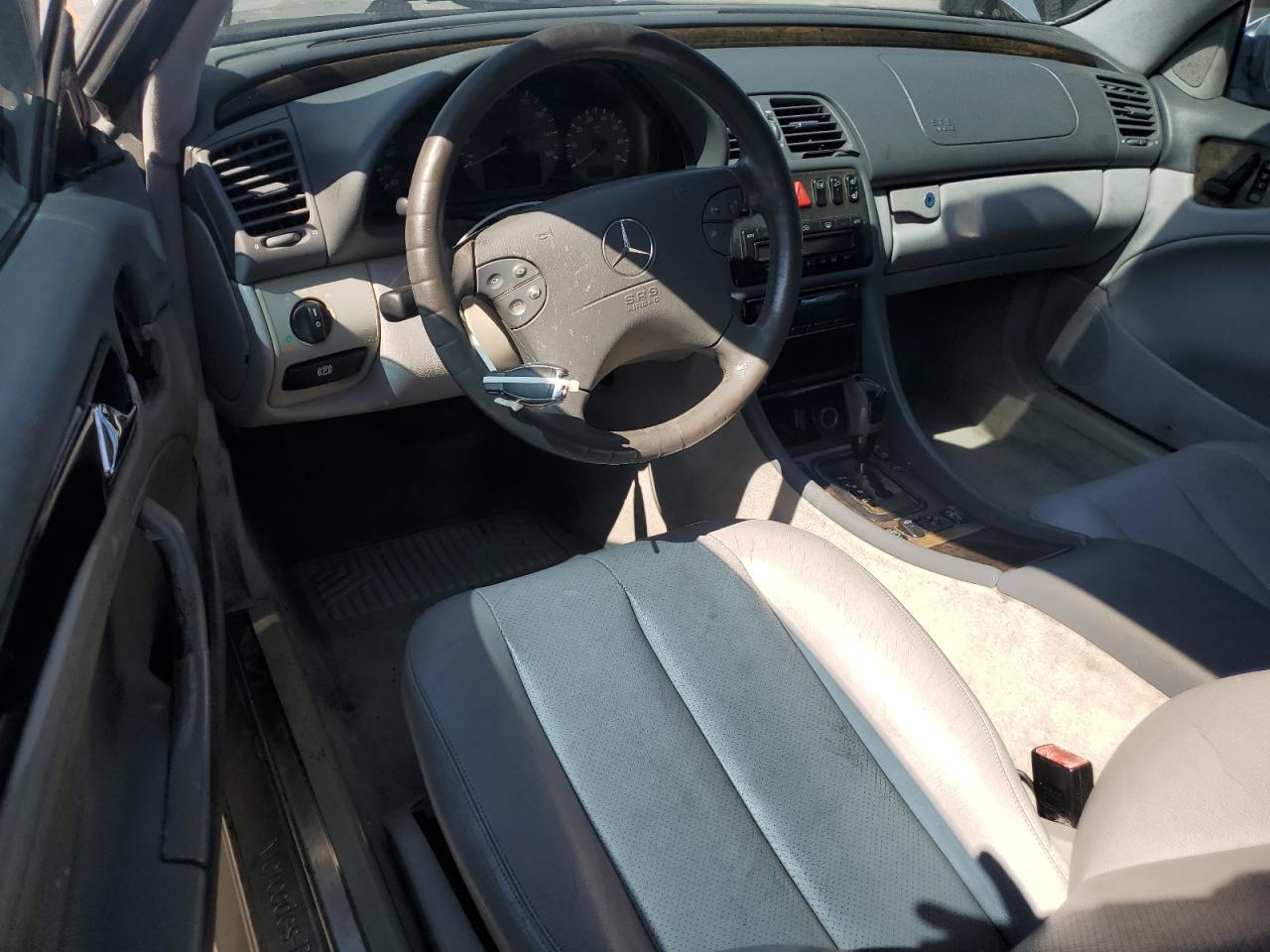 2002 Mercedes-benz Clk 430 Silver vin: WDBLJ70G72F193584