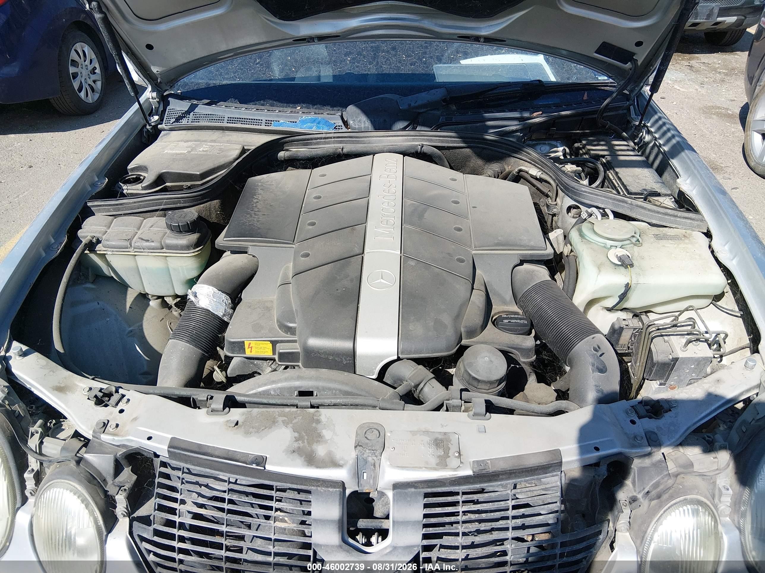 2002 Mercedes-benz Clk 430   Silver vin: WDBLJ70G72F194699