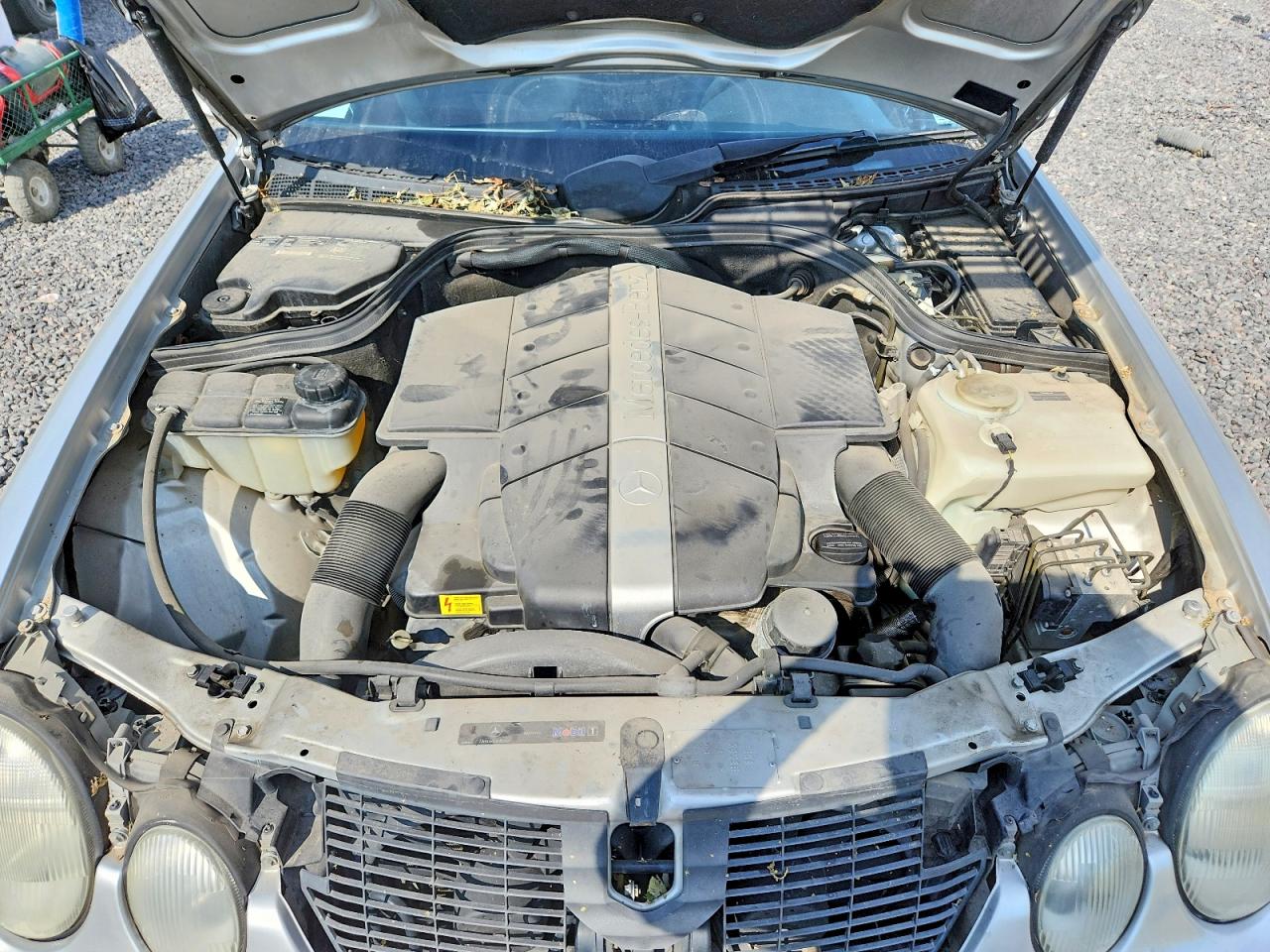 2002 Mercedes-benz Clk 430 Серебряный vin: WDBLJ70G72T119373