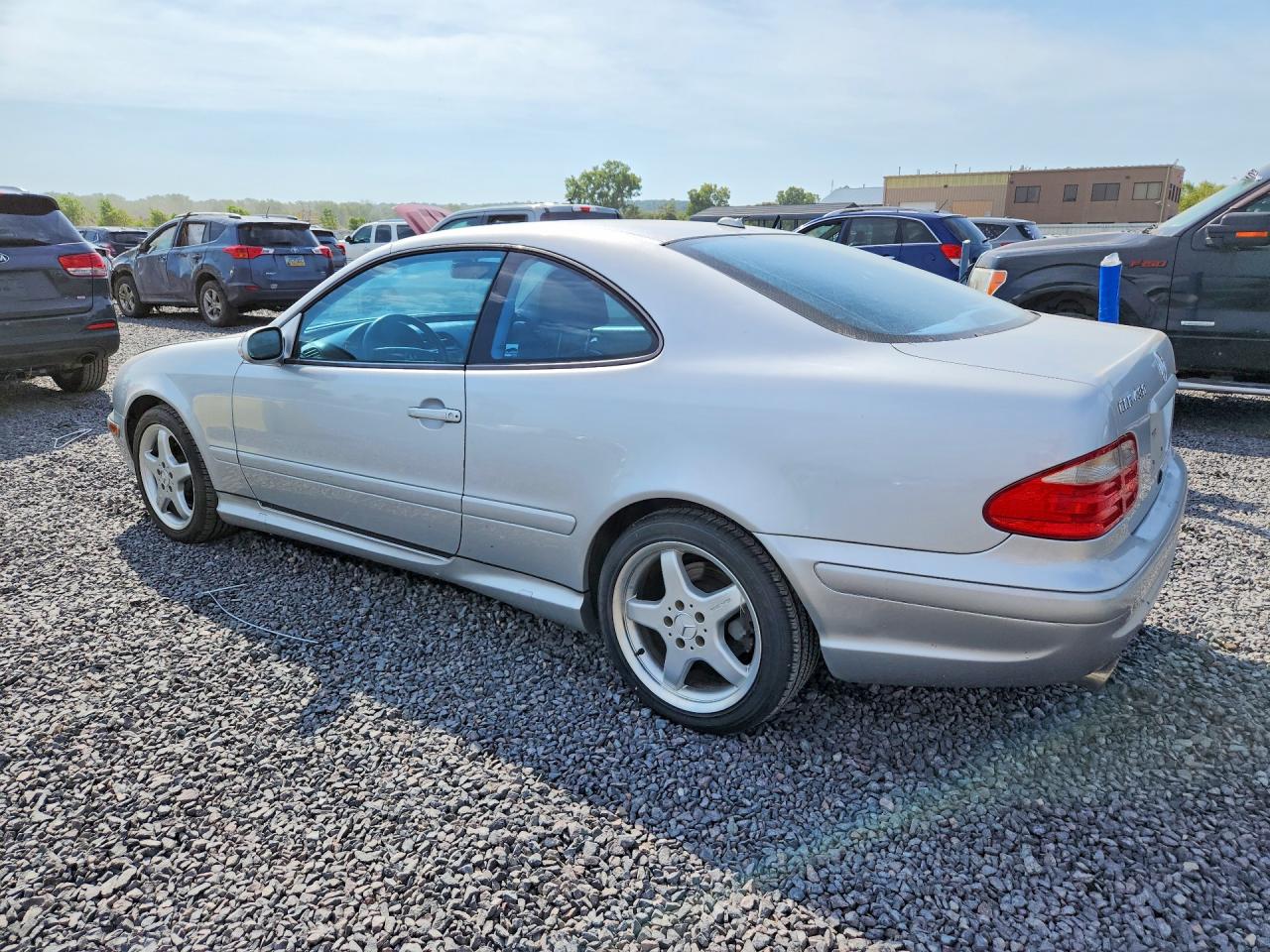 2002 Mercedes-benz Clk 430 Серебряный vin: WDBLJ70G72T119373