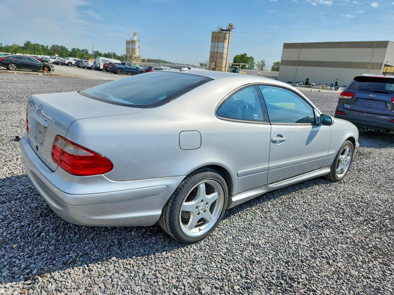 2002 Mercedes-benz Clk 430 Серебряный vin: WDBLJ70G72T119373