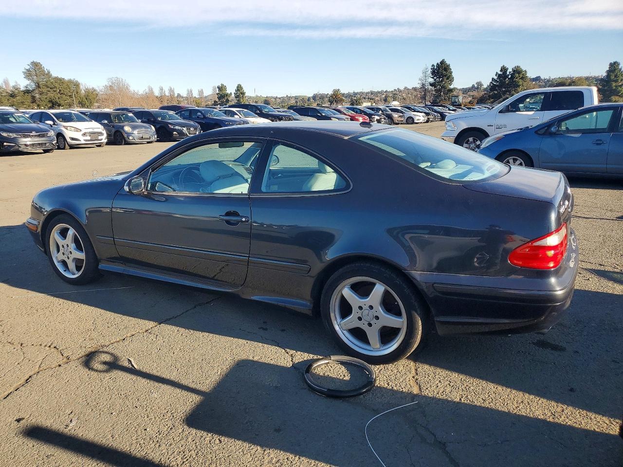 2002 Mercedes-benz Clk 430 Black vin: WDBLJ70G72T123214