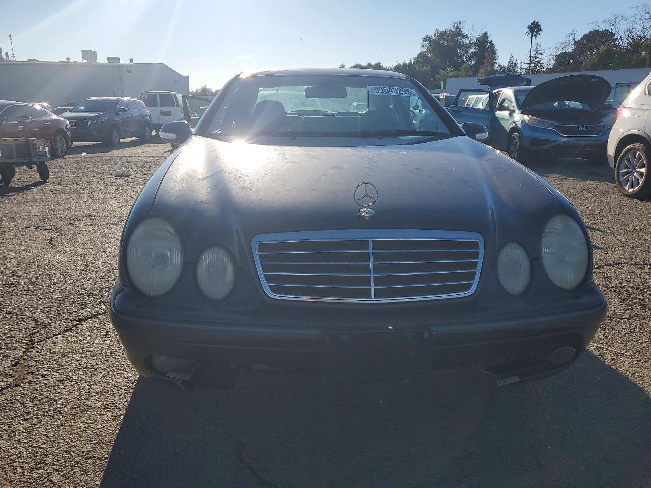 2002 Mercedes-benz Clk 430 Black vin: WDBLJ70G72T123214